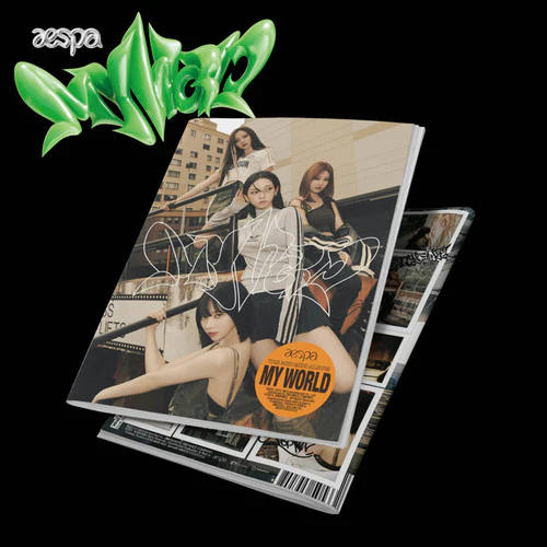 aespa - MY WORLD - 3rd Mini Album (Tabloid Ver.)
