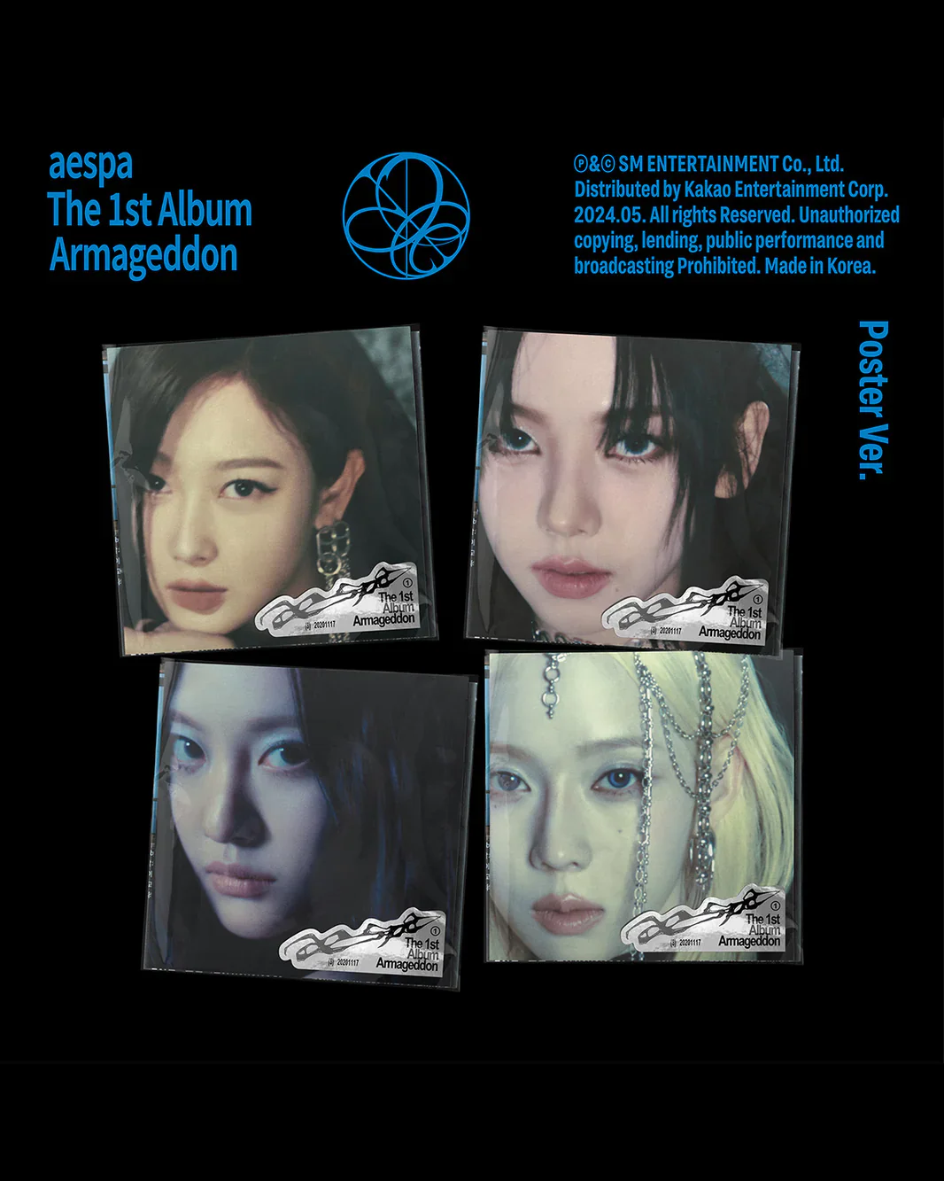 aespa - Armageddon - 1st Album (Poster Ver.)