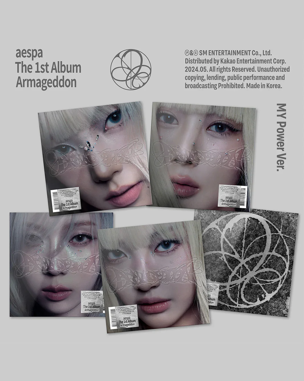 aespa - Armageddon - 1st Album (My Power Ver.)
