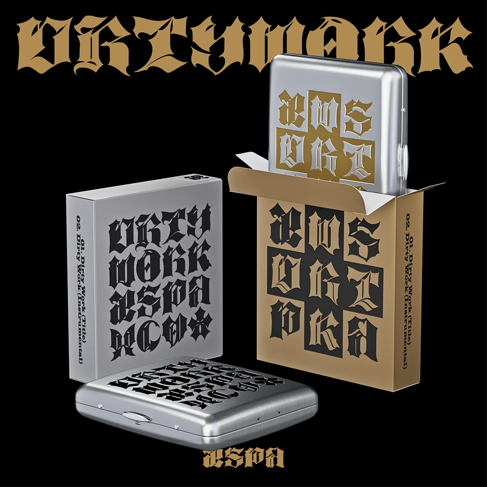 aespa - Dirty Work - Single Album (Dirty Case Ver.)