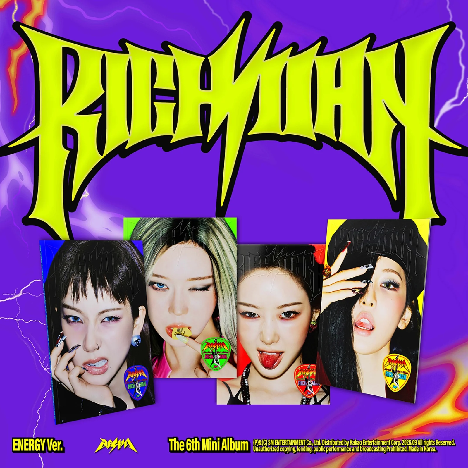 aespa - Rich Man - 6th Mini Album (Energy Ver.)