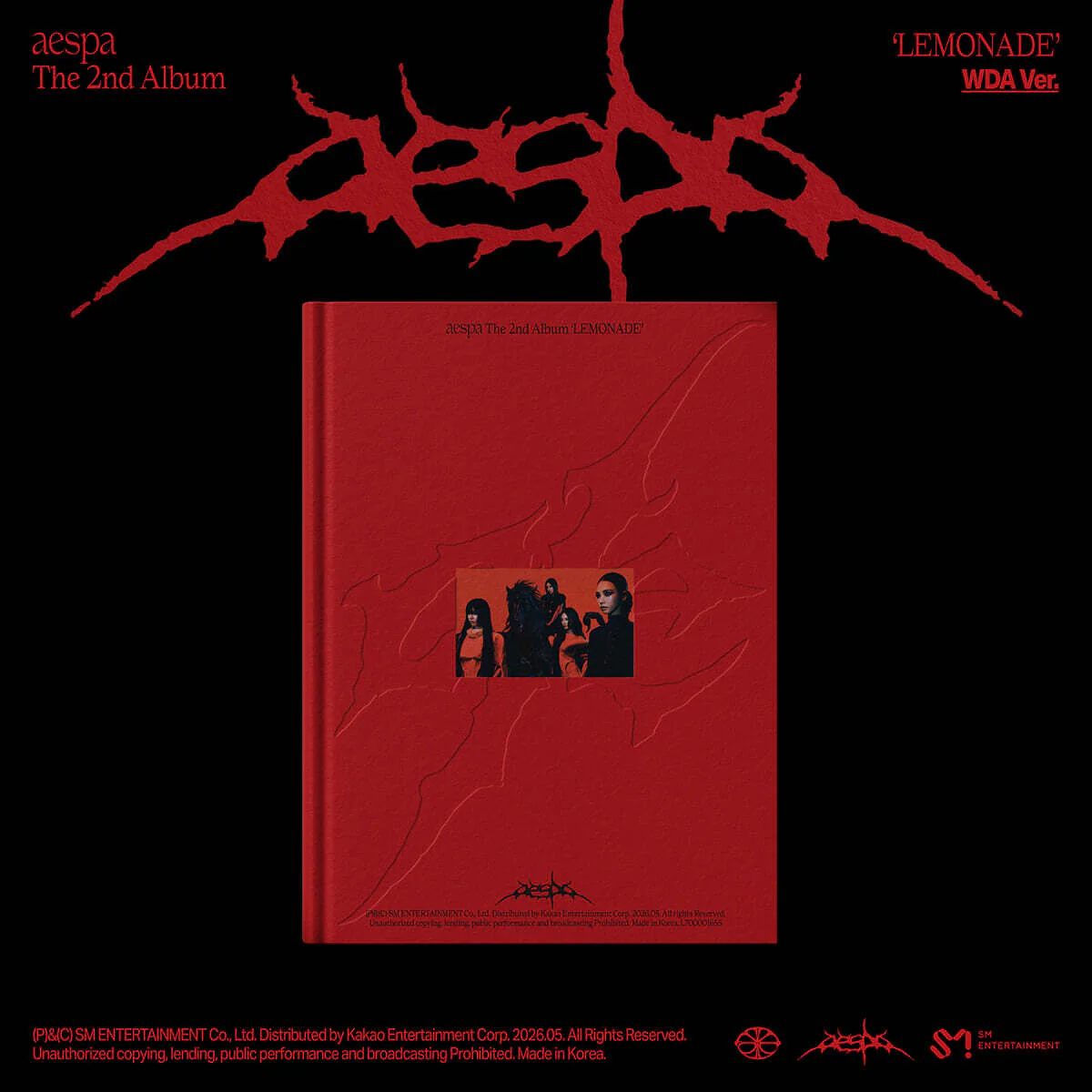 aespa - LEMONADE - 2nd Album (WDA Ver.)
