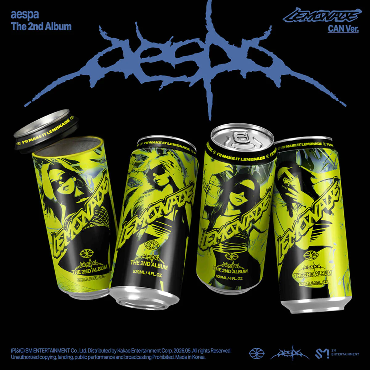aespa - LEMONADE - 2nd Album (CAN Ver.)