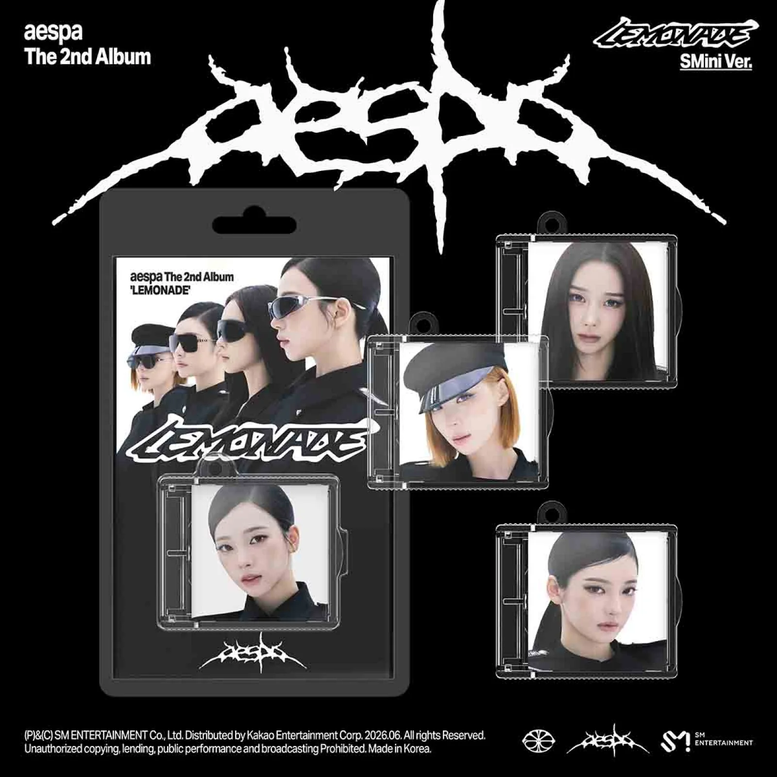 aespa - LEMONADE - 2nd Album (SMini Ver.)