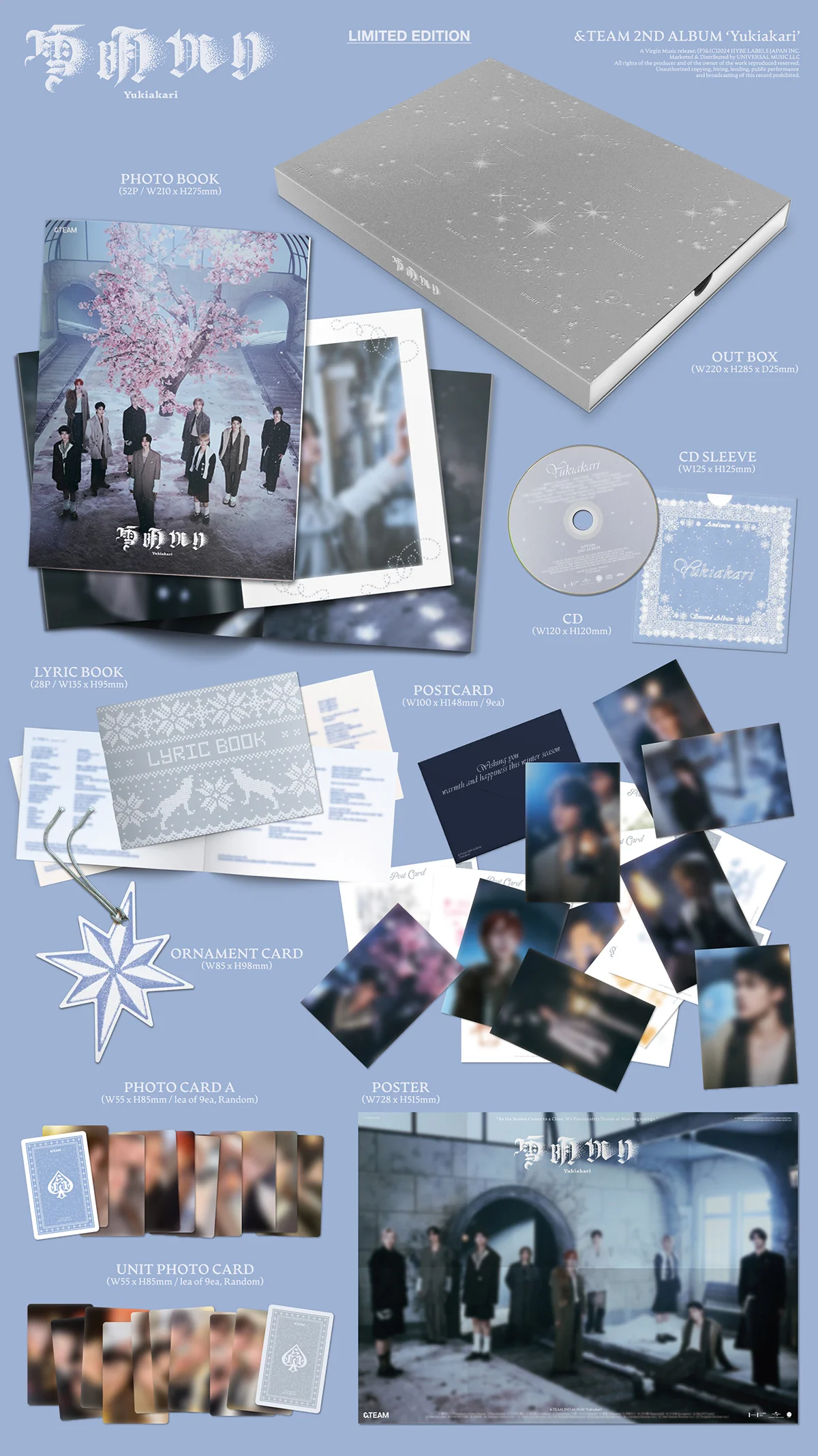 &TEAM - Yukiakari - 2nd Album (Limited Edition) - Image 2
