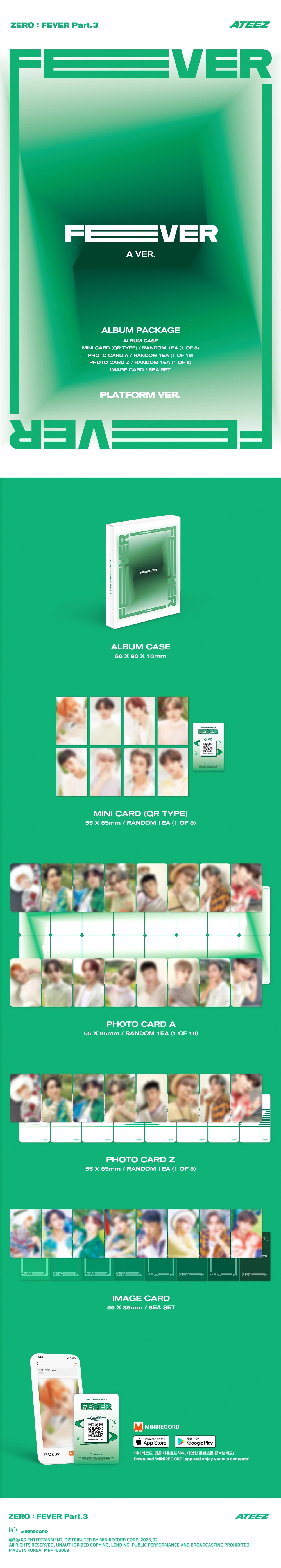 ATEEZ - ZERO : FEVER Part.3 - 7th Mini Album (Platform Ver.) - Image 2
