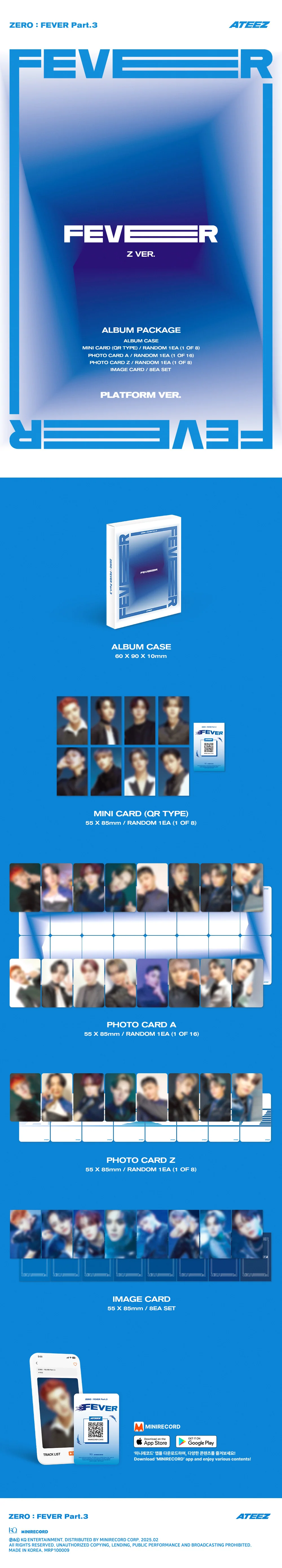 ATEEZ - ZERO : FEVER Part.3 - 7th Mini Album (Platform Ver.) - Image 3