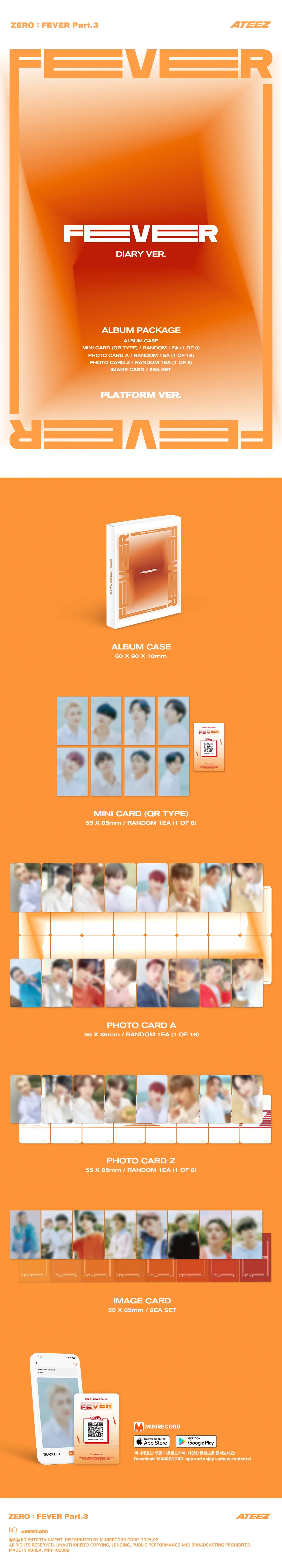 ATEEZ - ZERO : FEVER Part.3 - 7th Mini Album (Platform Ver.) - Image 4