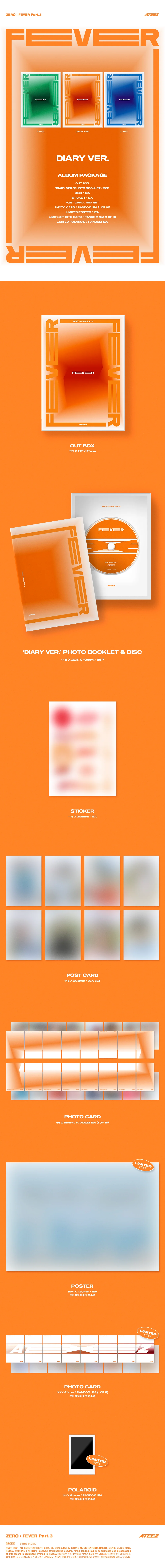 ATEEZ - ZERO : FEVER Part.3 - 7th Mini Album - Image 3
