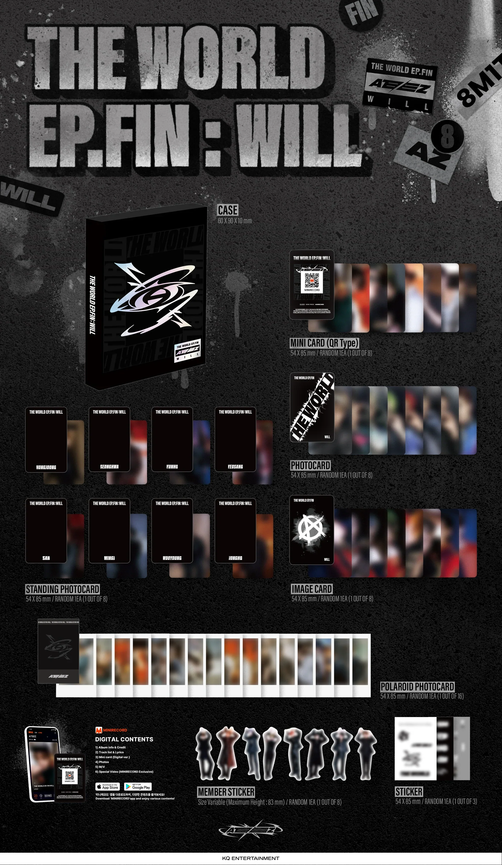 ATEEZ - THE WORLD EP.FIN : WILL - 2nd Full Album (Platform Ver.) - Image 2