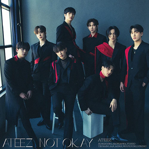ATEEZ - Not Okay - Japan 3rd Single Album (Flash Price Ver.)