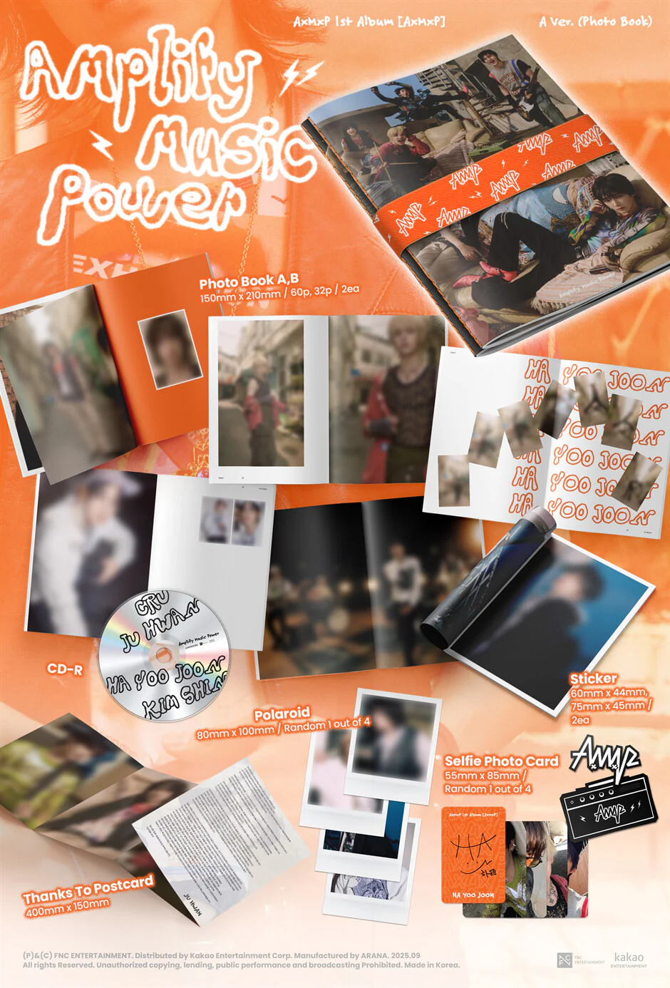 AxMxP - AxMxP - 1st Album (A Ver.) - Image 2