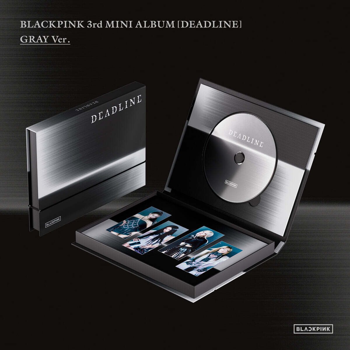 BLACKPINK - DEADLINE - 3rd Mini Album (GRAY Ver.)
