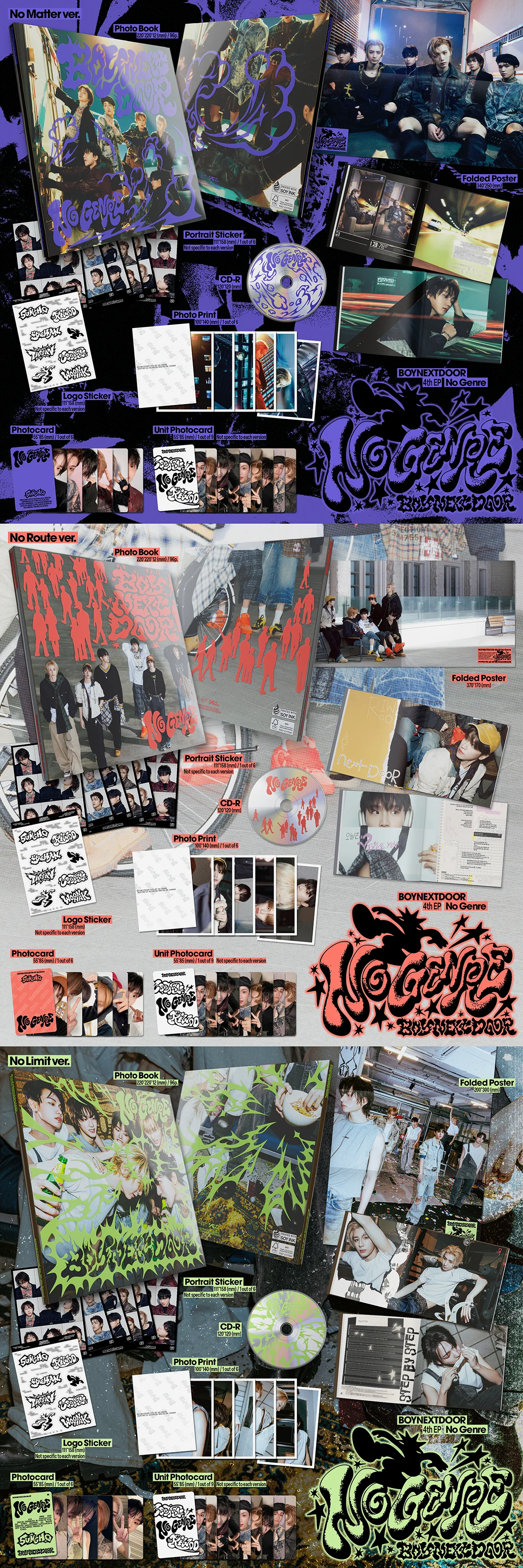 BOYNEXTDOOR - No Genre - 4th EP Album (Standard Ver.) - Image 2