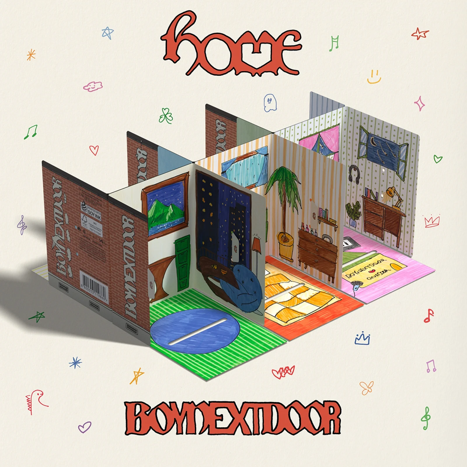 BOYNEXTDOOR - HOME - 1st Studio Album (Weverse Albums Ver.)