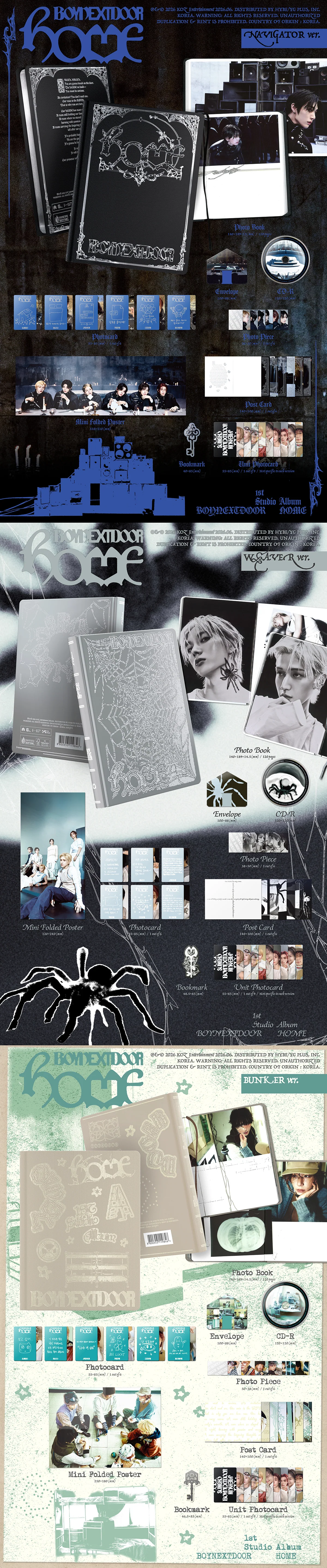 BOYNEXTDOOR - HOME - 1st Studio Album (Standard Ver.) - Image 2