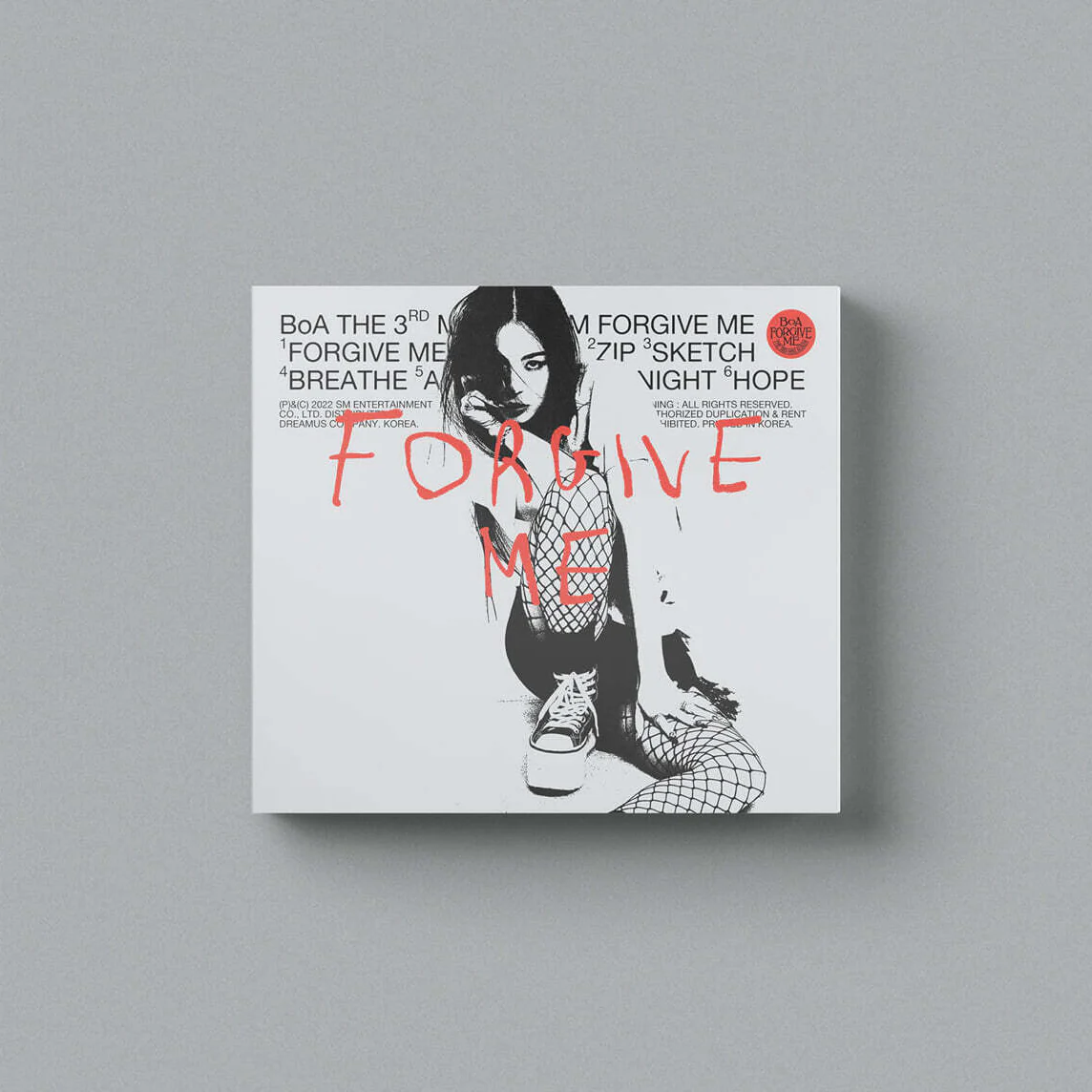 BoA - Forgive Me - 3rd Mini Album (Digipack Ver.)