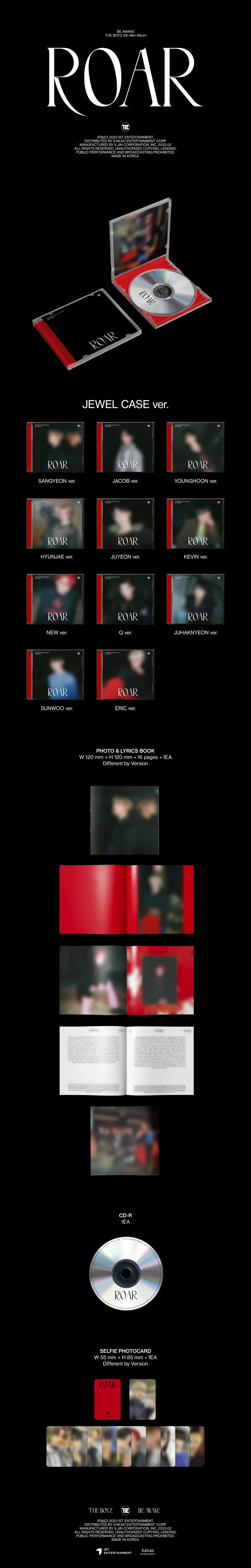 THE BOYZ - BE AWAKE - 8th Mini Album (Jewel Case Ver.) - Image 2