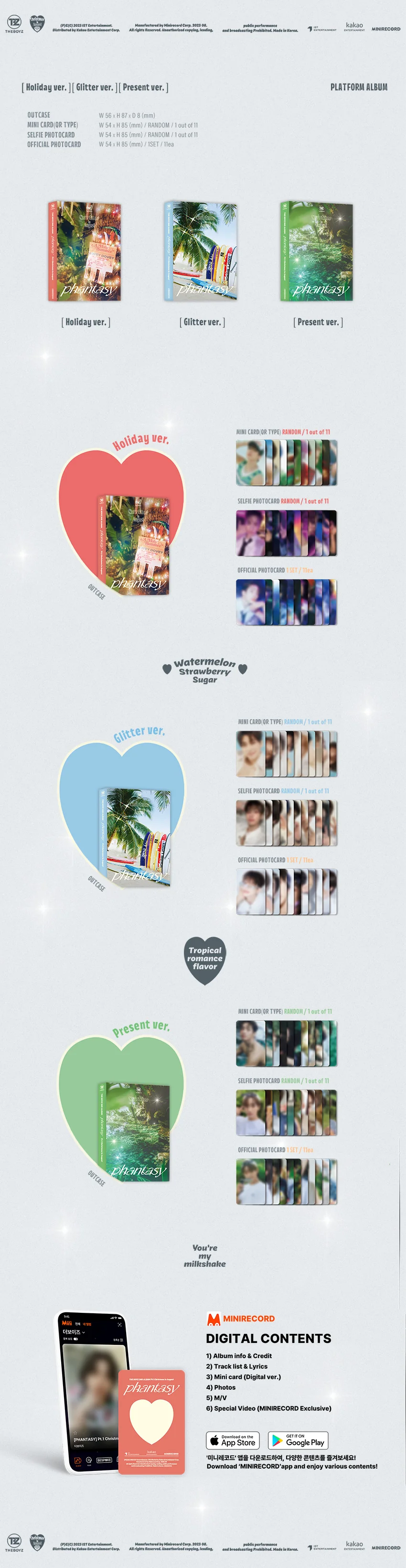 THE BOYZ - PHANTASY Part 1 Christmas in August - 2nd Album (Platform ver.) - Image 2