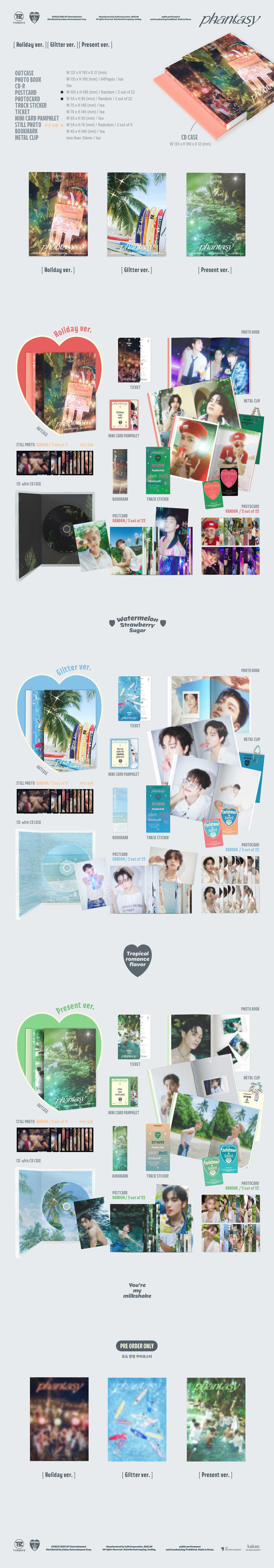 THE BOYZ - PHANTASY Part 1 Christmas in August - 2nd Album (Photobook Ver.) - Image 2