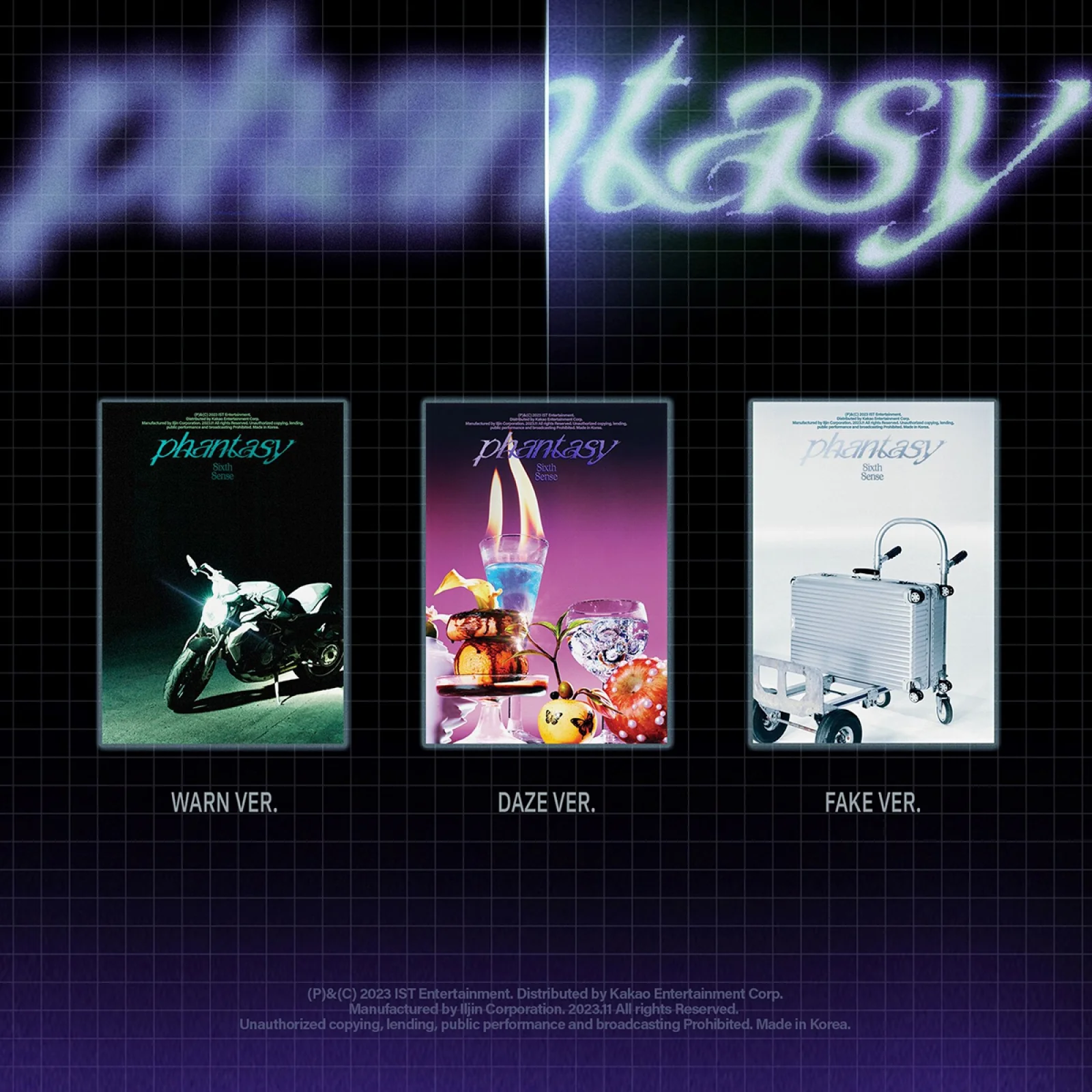 THE BOYZ - PHANTASY Part 2 Sixth Sense - 2nd Album (Platform Ver.)