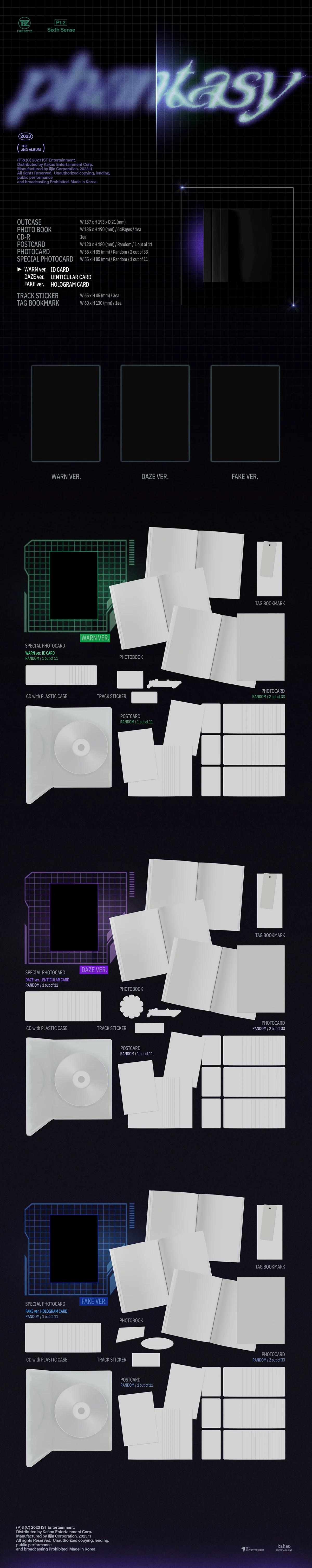 THE BOYZ - PHANTASY Part 2 Sixth Sense - 2nd Album (Photobook Ver.) - Image 2