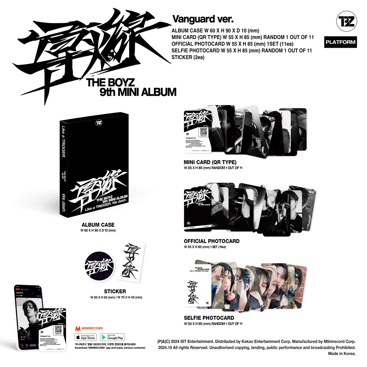 THE BOYZ - 導火線 (TRIGGER) - 9th Mini Album (Platform Ver.) - Image 4