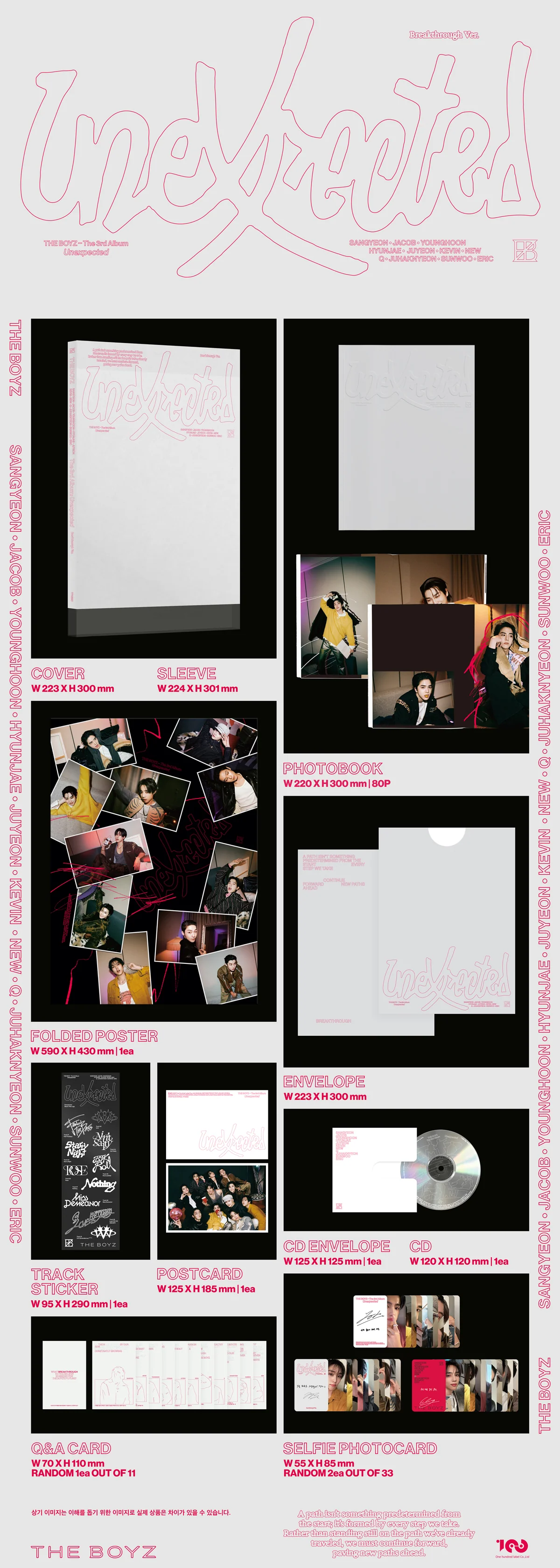 THE BOYZ - Unexpected - 3rd Album - Image 4