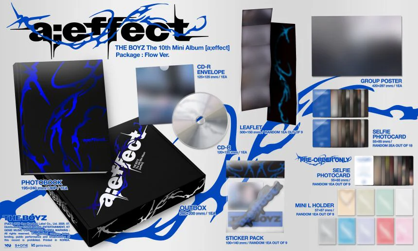 THE BOYZ - a;effect - 10th Mini Album (Flow Ver.) - Image 2