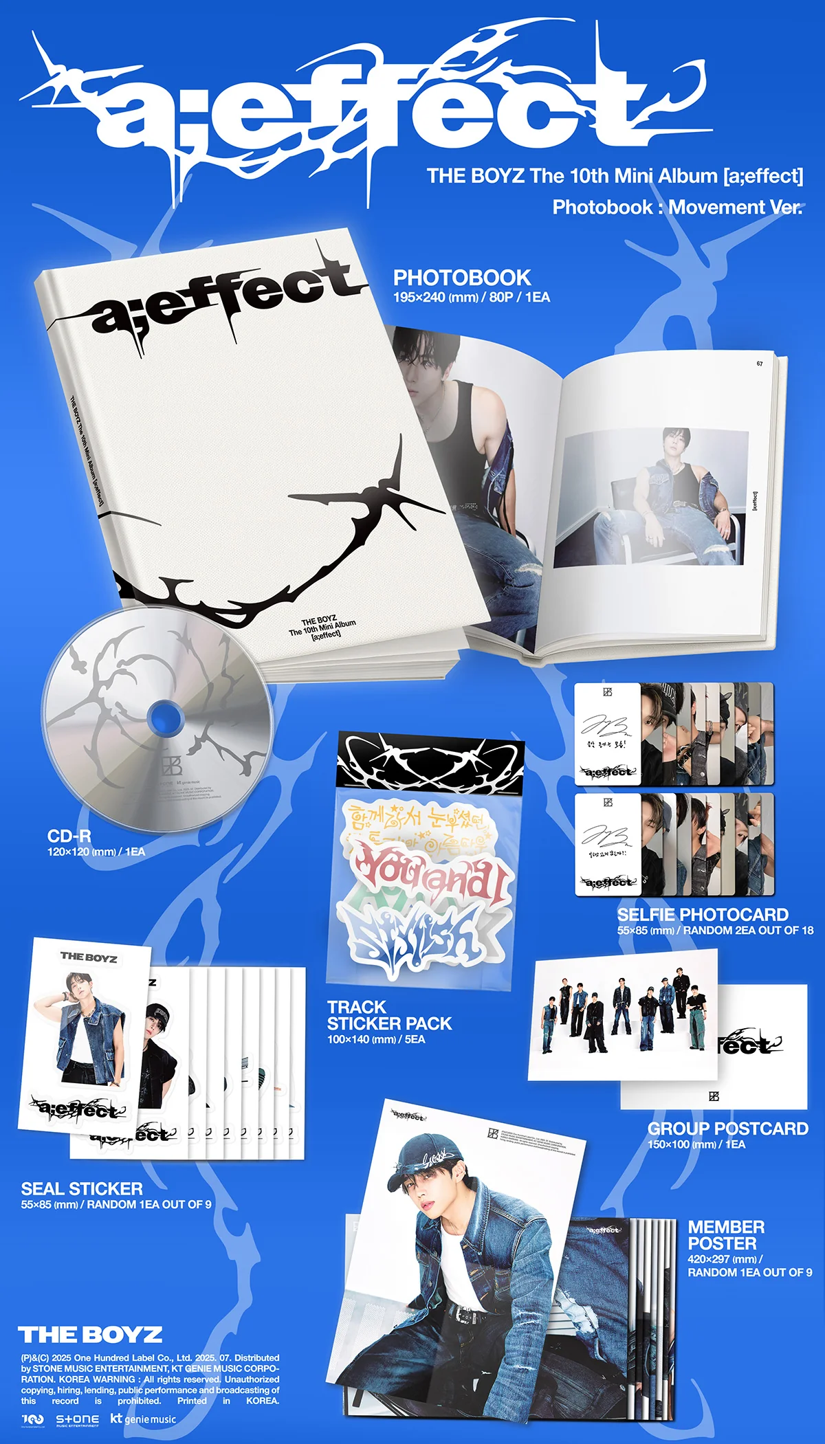THE BOYZ - a;effect - 10th Mini Album (Photobook Ver.) - Image 3