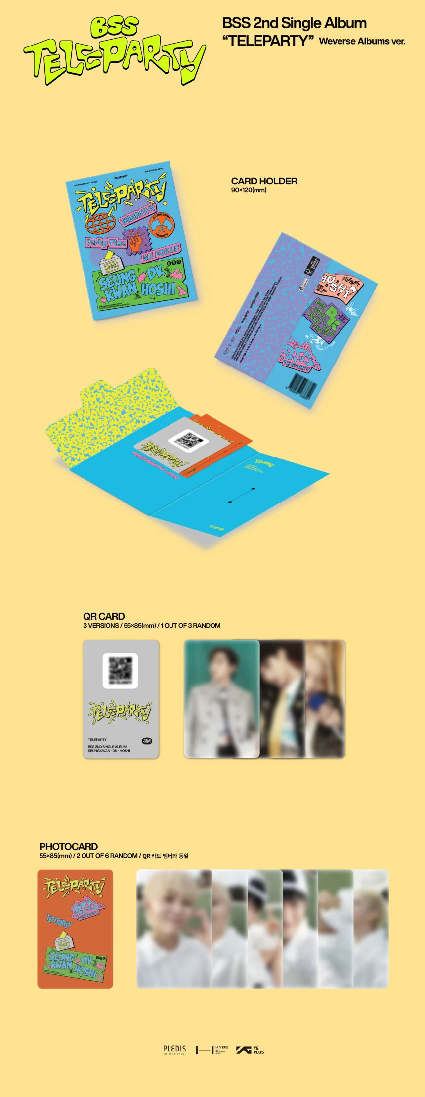 BSS (SEVENTEEN) - TELEPARTY - 2nd Single Album (Weverse Albums Ver.) - Image 2