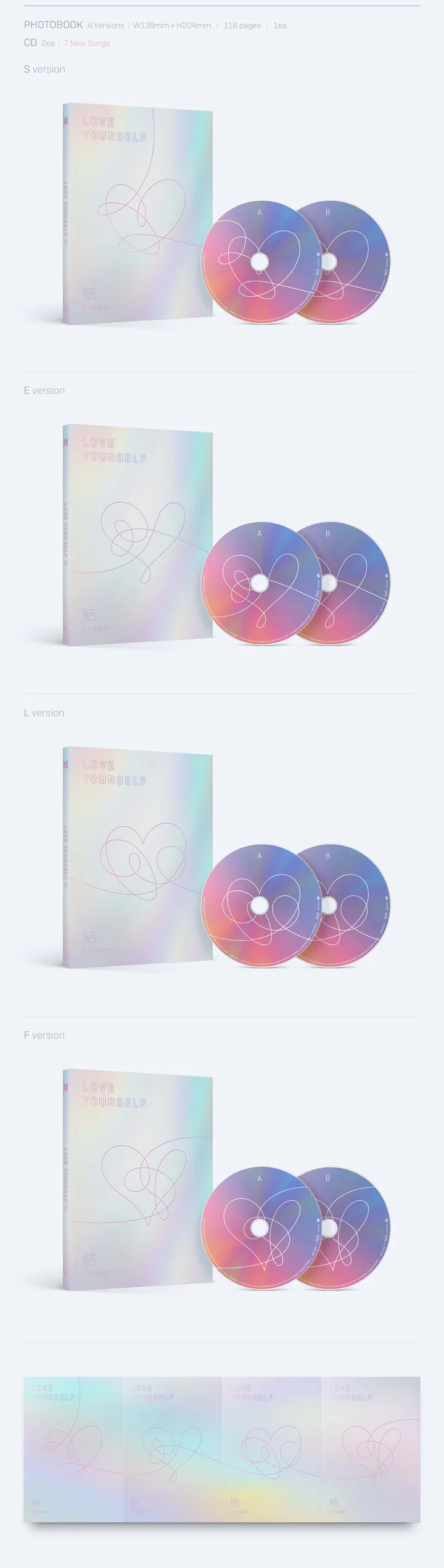 BTS - Love Yourself 結 ’ANSWER’ - Album (Standard Ver.) - Image 2