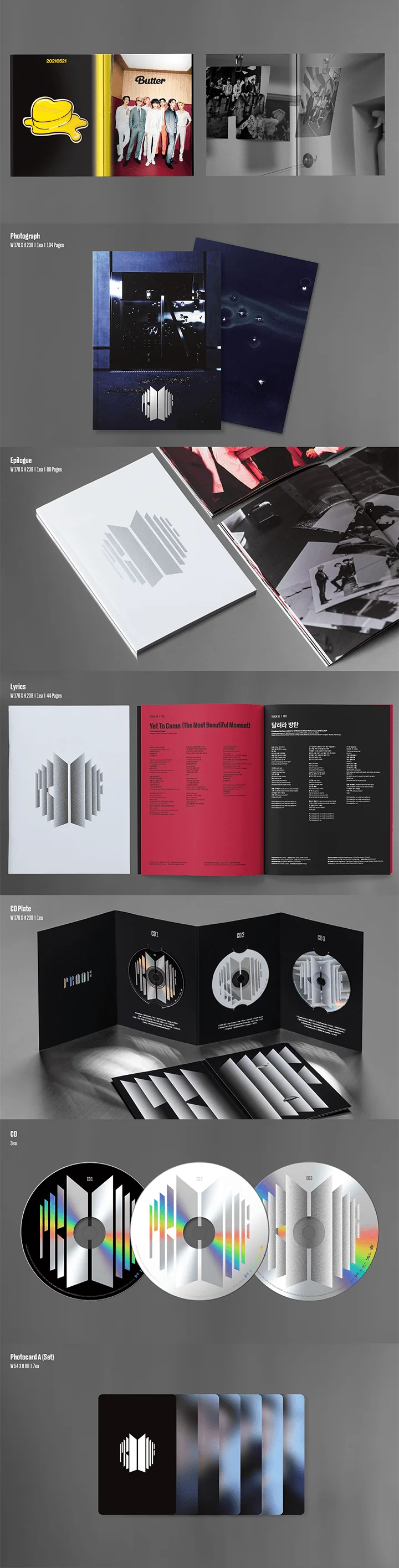 BTS - PROOF - Anthology Album (Standard Edition) - Image 3