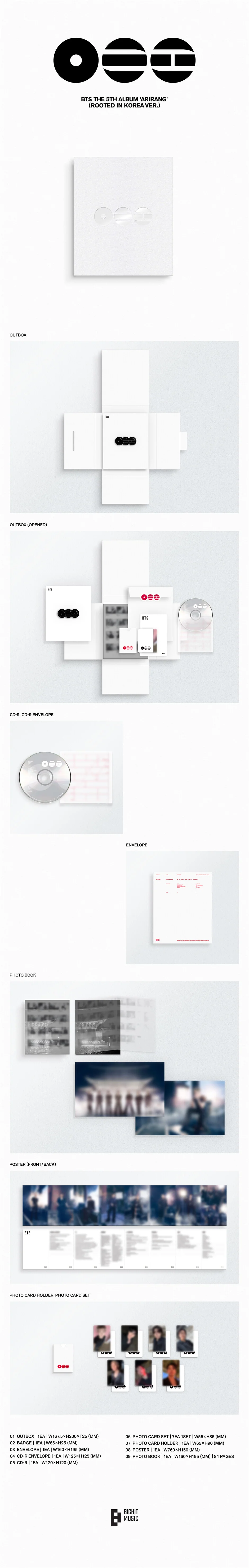 BTS - ARIRANG - 5th Full Album (Standard Ver.) - Image 2