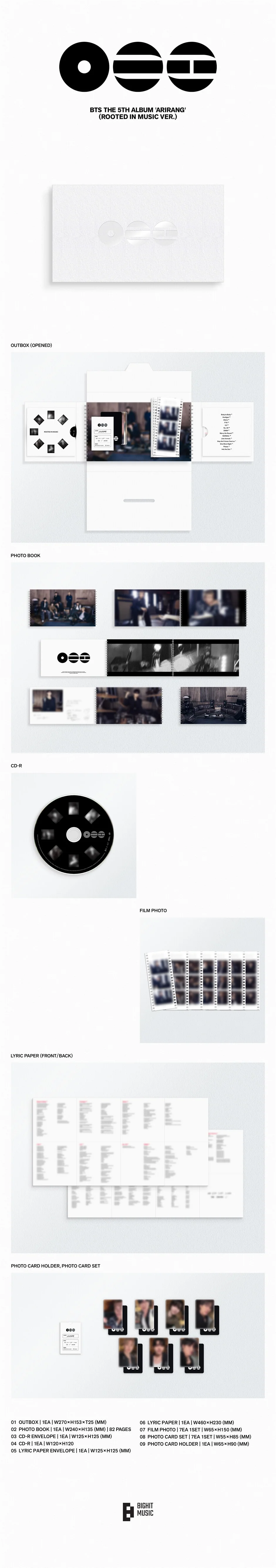 BTS - ARIRANG - 5th Full Album (Standard Ver.) - Image 3