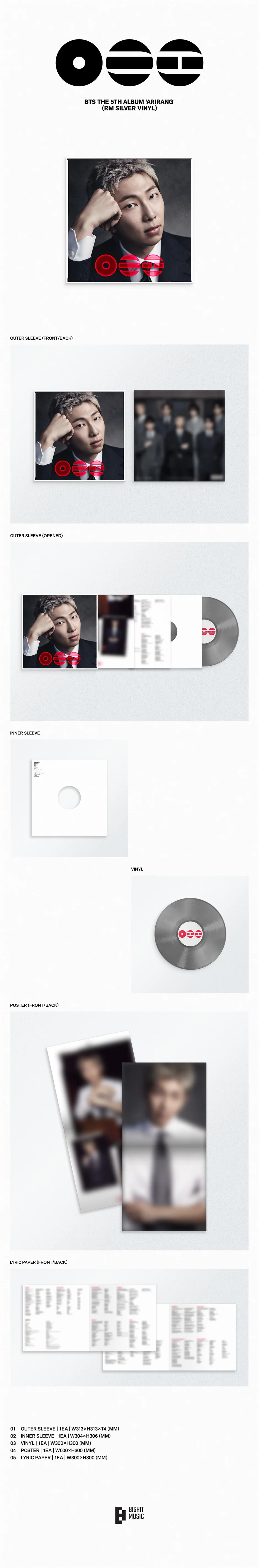 BTS - ARIRANG - 5th Full Album (Standard Vinyl Ver.) - Image 3