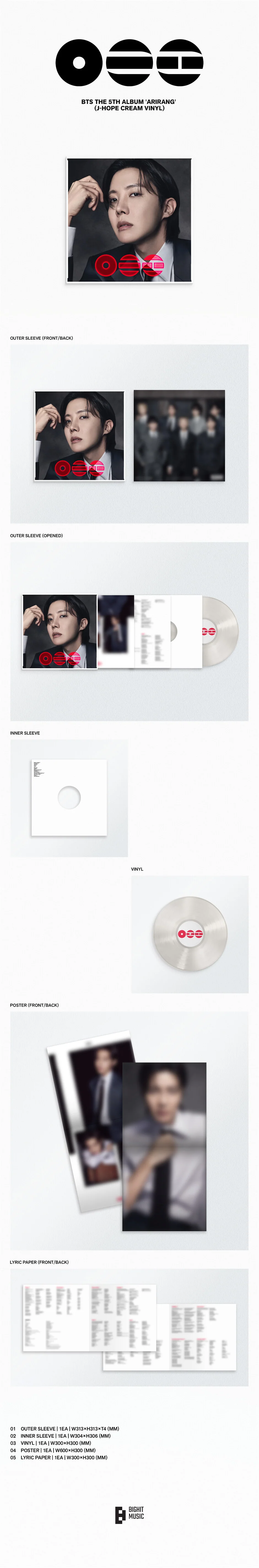 BTS - ARIRANG - 5th Full Album (Standard Vinyl Ver.) - Image 6