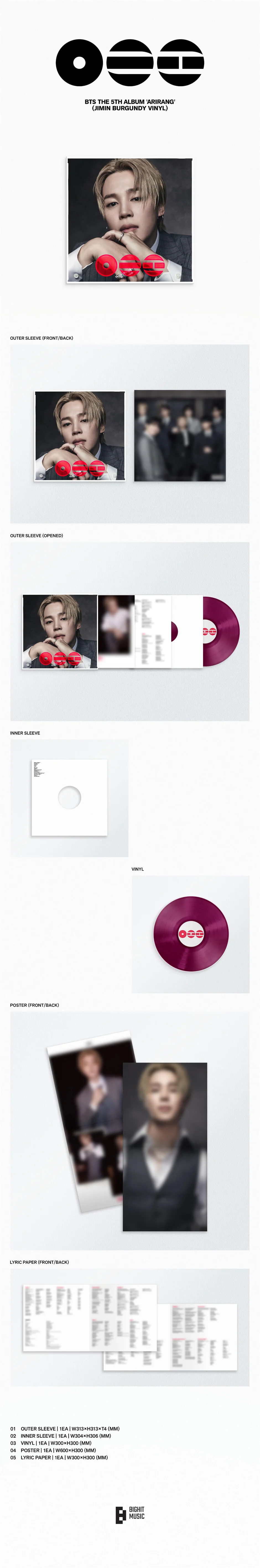 BTS - ARIRANG - 5th Full Album (Standard Vinyl Ver.) - Image 7