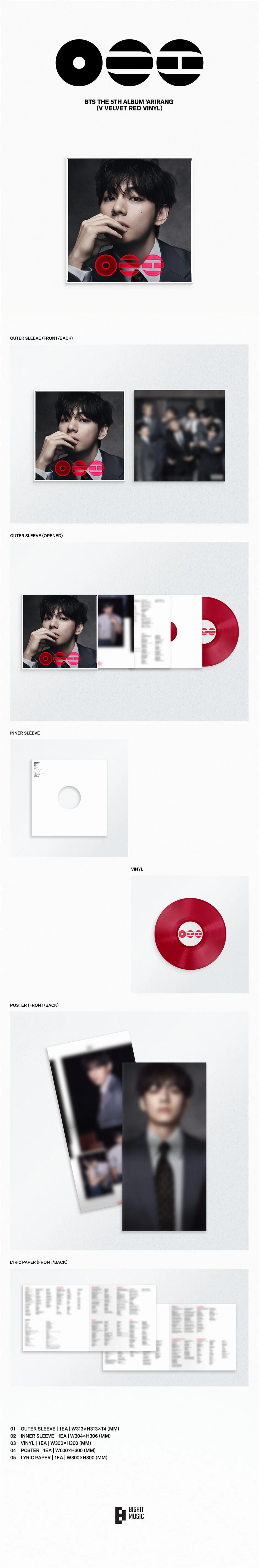 BTS - ARIRANG - 5th Full Album (Standard Vinyl Ver.) - Image 8