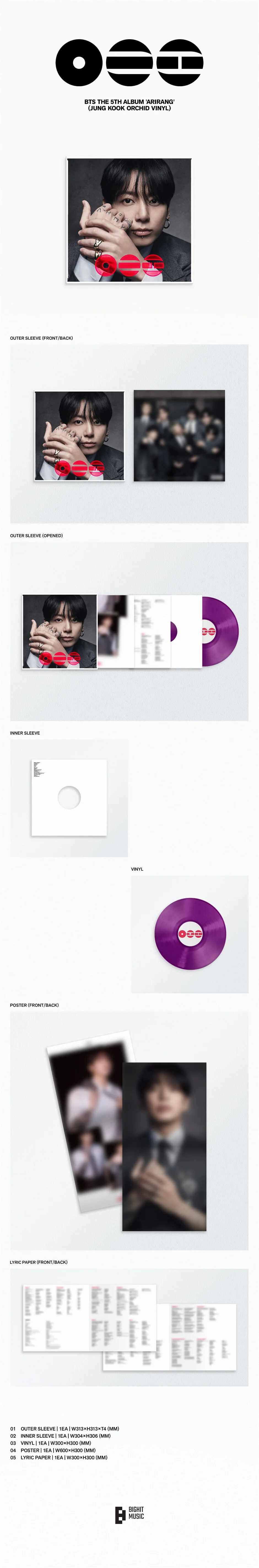 BTS - ARIRANG - 5th Full Album (Standard Vinyl Ver.) - Image 9