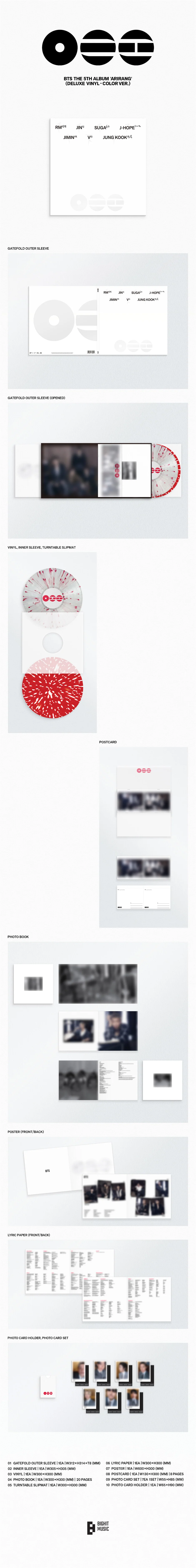 BTS - ARIRANG - 5th Full Album (Deluxe Vinyl Ver.) - Image 3