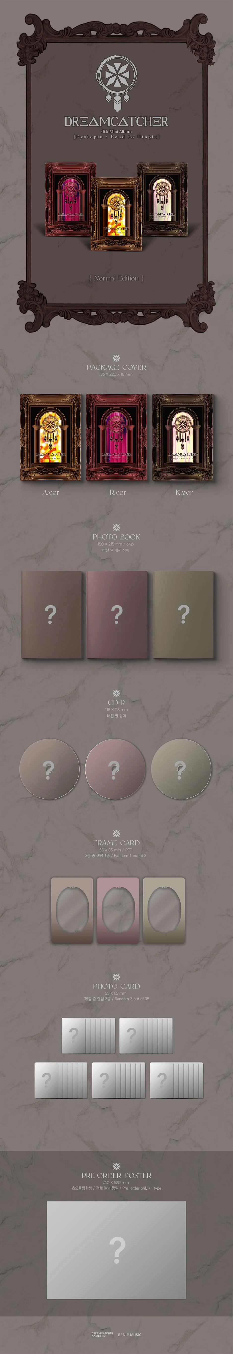 Dreamcatcher - Dystopia : Road To Utopia - 6th Mini Album - Image 2