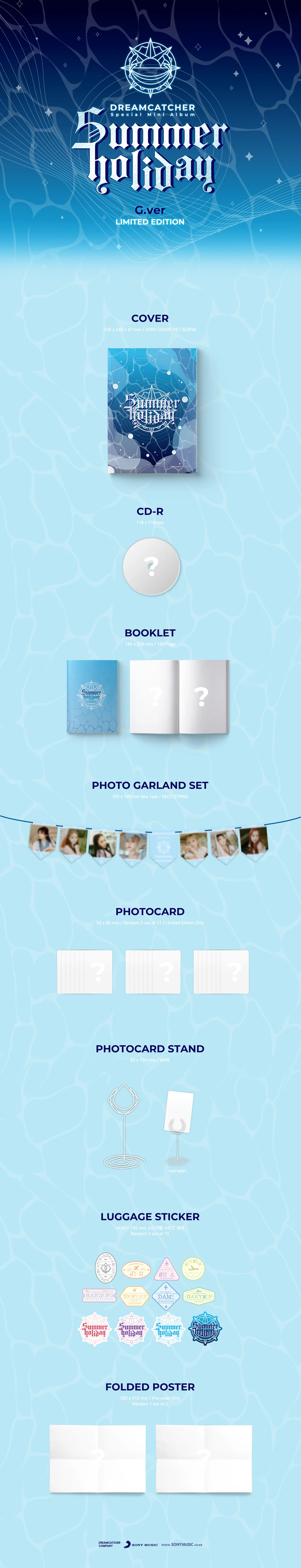 Dreamcatcher - Summer Holiday - Special Mini Album (Limited Edition/G Ver.) - Image 2