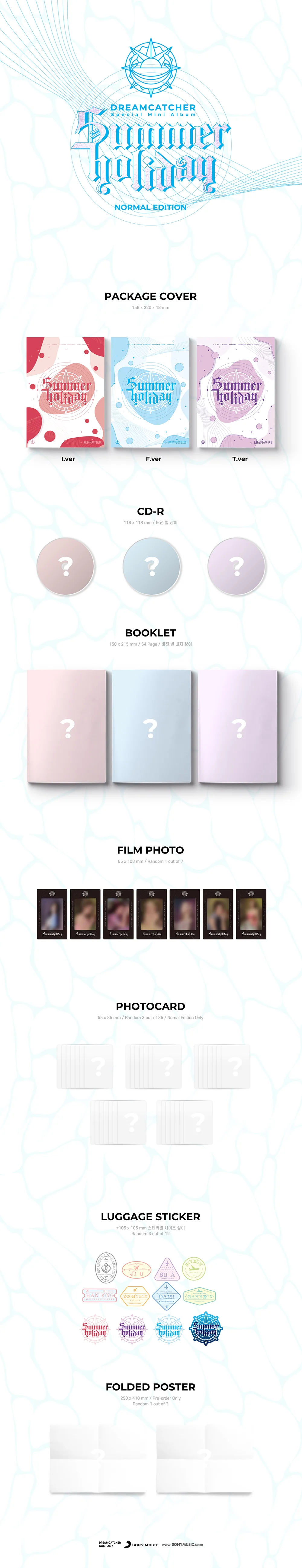 Dreamcatcher - Summer Holiday - Special Mini Album (Standard Ver.) - Image 2