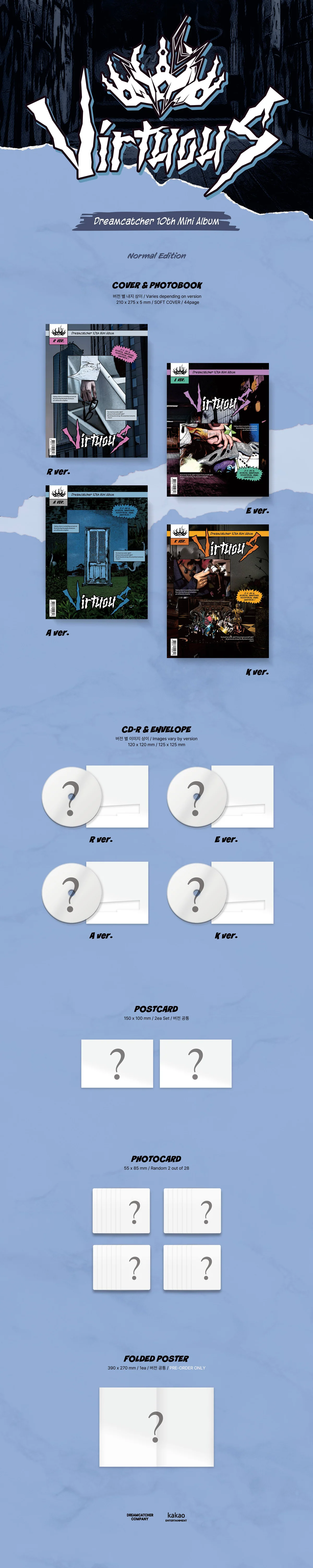 Dreamcatcher - VirtuouS - 10th Mini Album (Standard Ver.) - Image 2