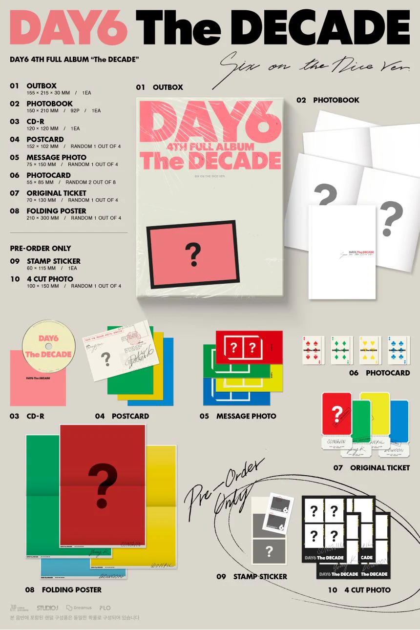 DAY6 - The DECADE - Album (Standard Ver.) - Image 2