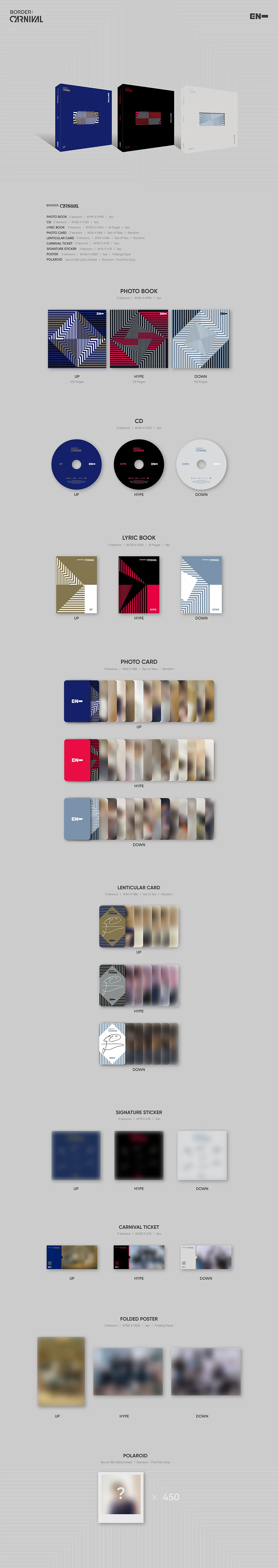 ENHYPEN - BORDER : CARNIVAL - 2nd Mini Album - Image 2