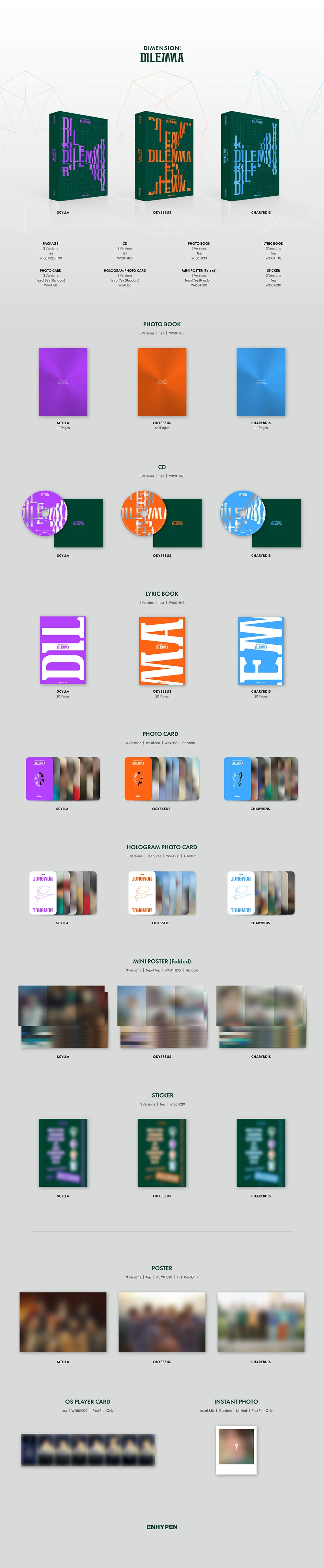 ENHYPEN - DIMENSION : DILEMMA - 1st Album - Image 2