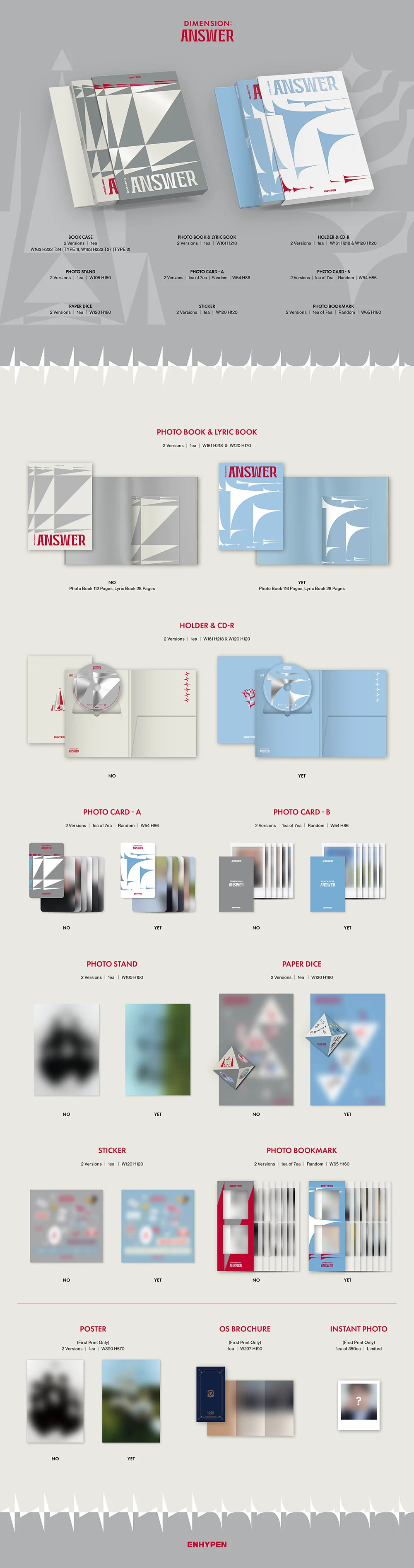 ENHYPEN - DIMENSION : ANSWER - 1st Album Repackage - Image 2
