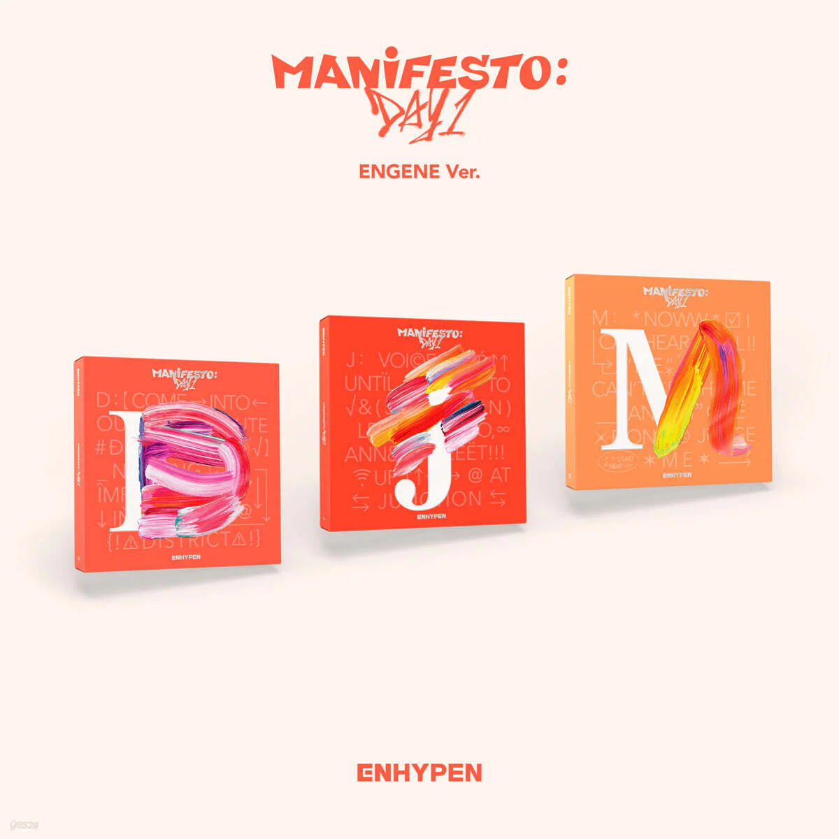 ENHYPEN - MANIFESTO : DAY 1 - Album (ENGENE Ver.)